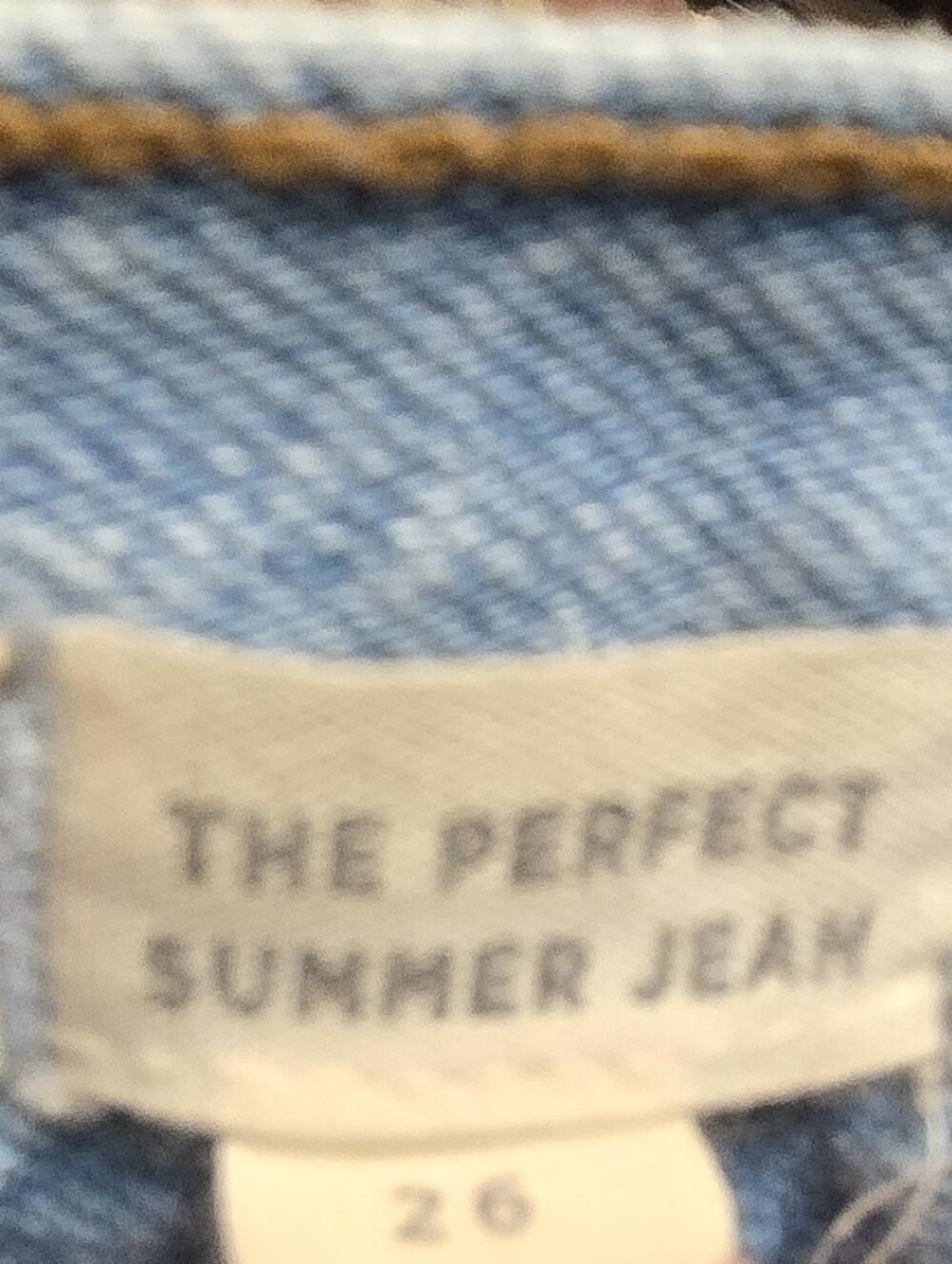 Madewell The Perfect Summer Jean Light Wash Straight Leg Jeans Size 26 - Picture 7 of 9